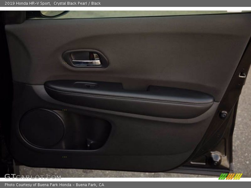 Crystal Black Pearl / Black 2019 Honda HR-V Sport