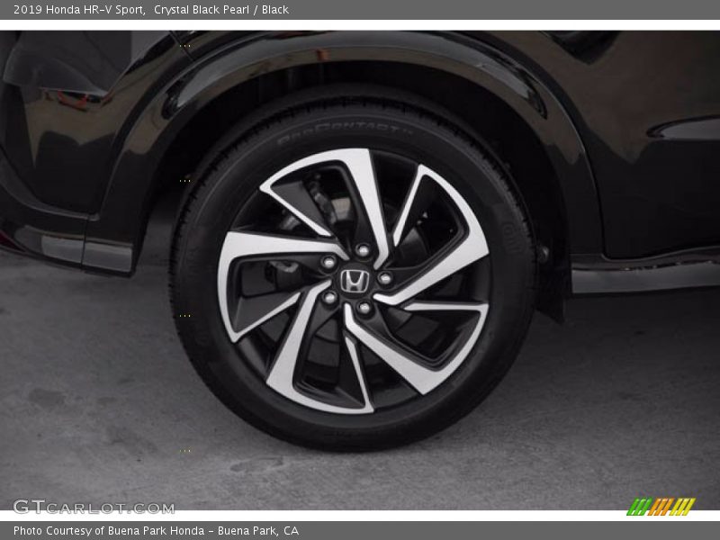 Crystal Black Pearl / Black 2019 Honda HR-V Sport