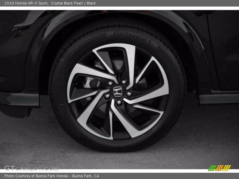 Crystal Black Pearl / Black 2019 Honda HR-V Sport