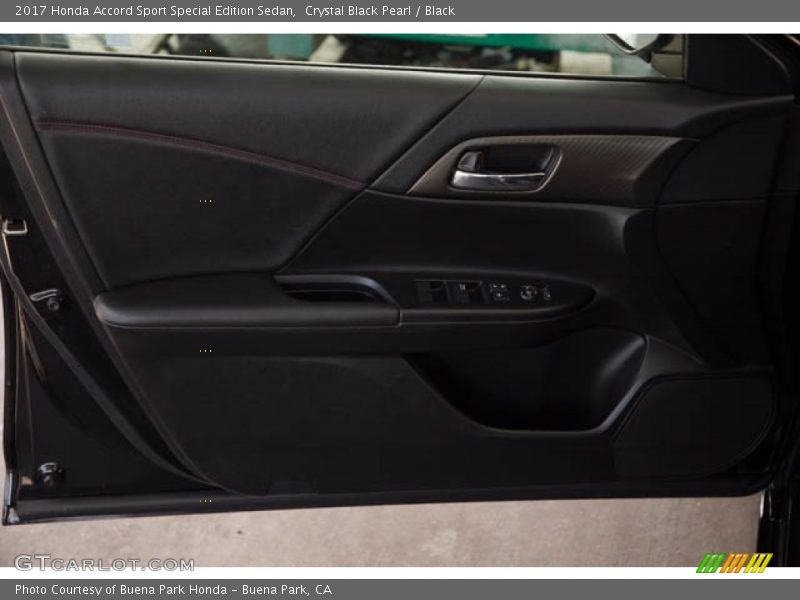Crystal Black Pearl / Black 2017 Honda Accord Sport Special Edition Sedan