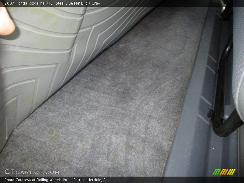 Steel Blue Metallic / Gray 2007 Honda Ridgeline RTL