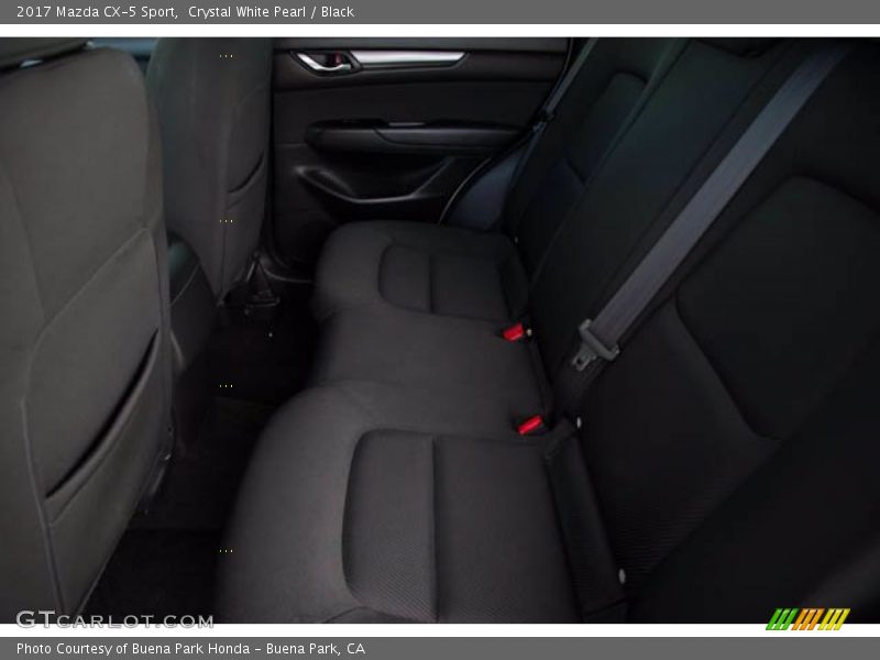 Crystal White Pearl / Black 2017 Mazda CX-5 Sport