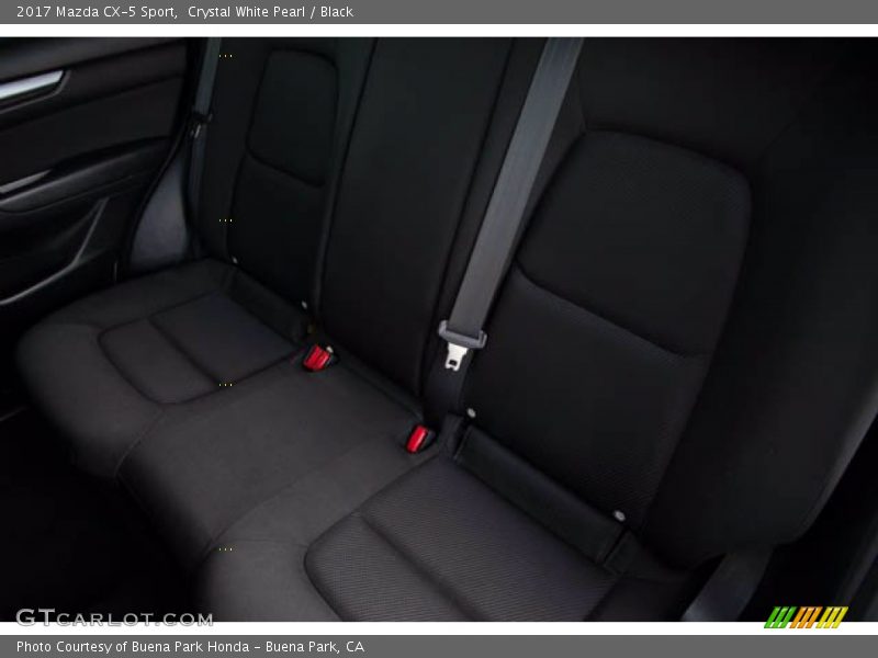 Crystal White Pearl / Black 2017 Mazda CX-5 Sport