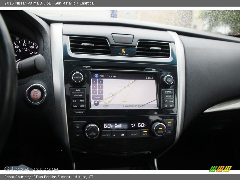 Controls of 2015 Altima 3.5 SL