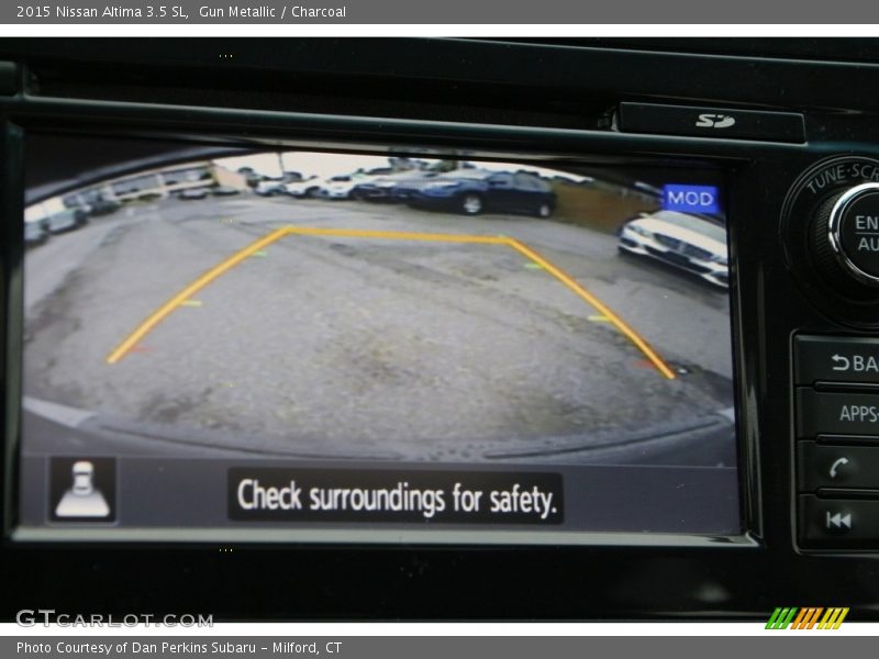 Gun Metallic / Charcoal 2015 Nissan Altima 3.5 SL