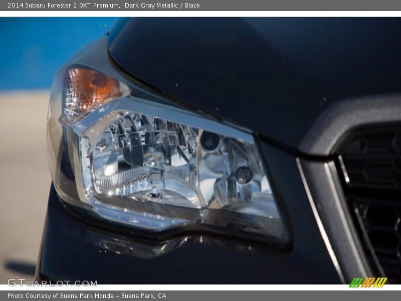 Dark Gray Metallic / Black 2014 Subaru Forester 2.0XT Premium