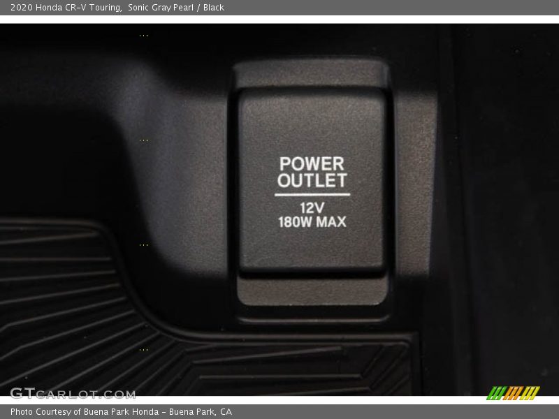 Sonic Gray Pearl / Black 2020 Honda CR-V Touring