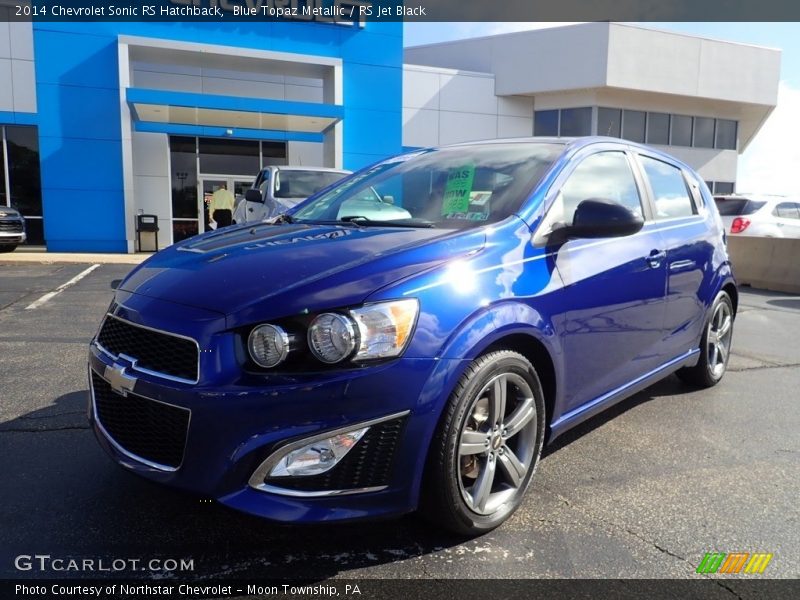  2014 Sonic RS Hatchback Blue Topaz Metallic