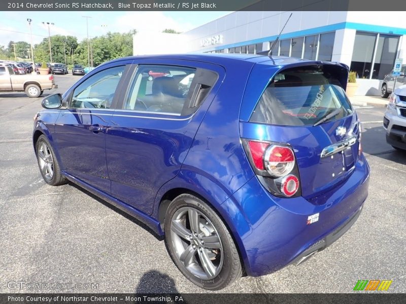  2014 Sonic RS Hatchback Blue Topaz Metallic