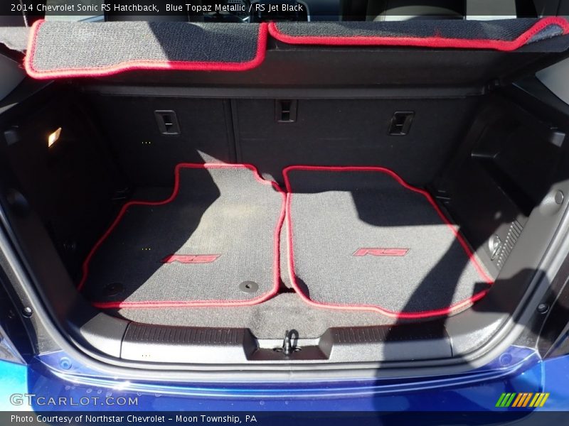  2014 Sonic RS Hatchback Trunk