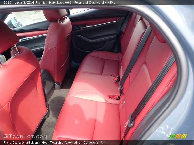 Rear Seat of 2020 MAZDA3 Premium Hatchback AWD