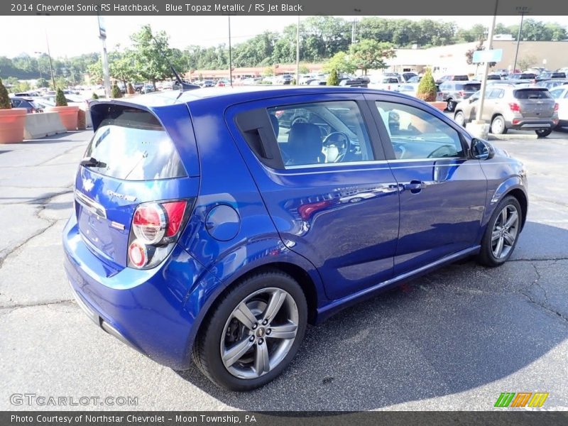  2014 Sonic RS Hatchback Blue Topaz Metallic