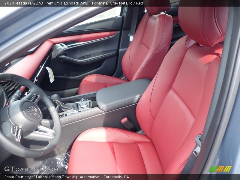 Front Seat of 2020 MAZDA3 Premium Hatchback AWD