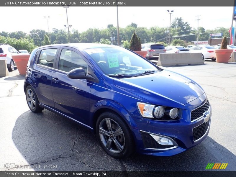  2014 Sonic RS Hatchback Blue Topaz Metallic