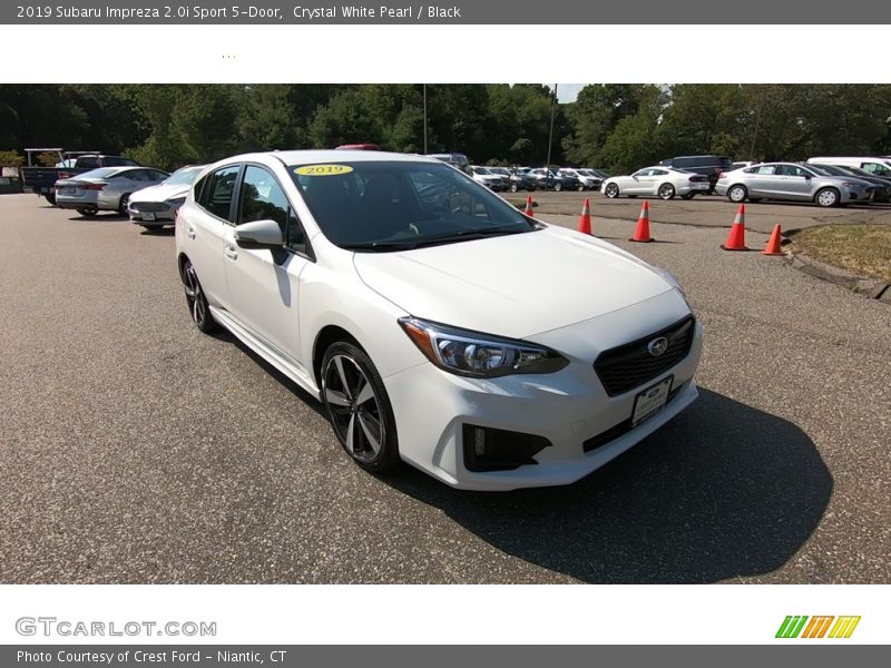 Crystal White Pearl / Black 2019 Subaru Impreza 2.0i Sport 5-Door