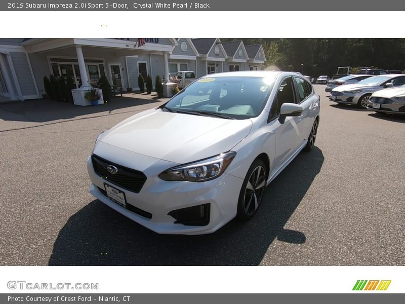 Crystal White Pearl / Black 2019 Subaru Impreza 2.0i Sport 5-Door