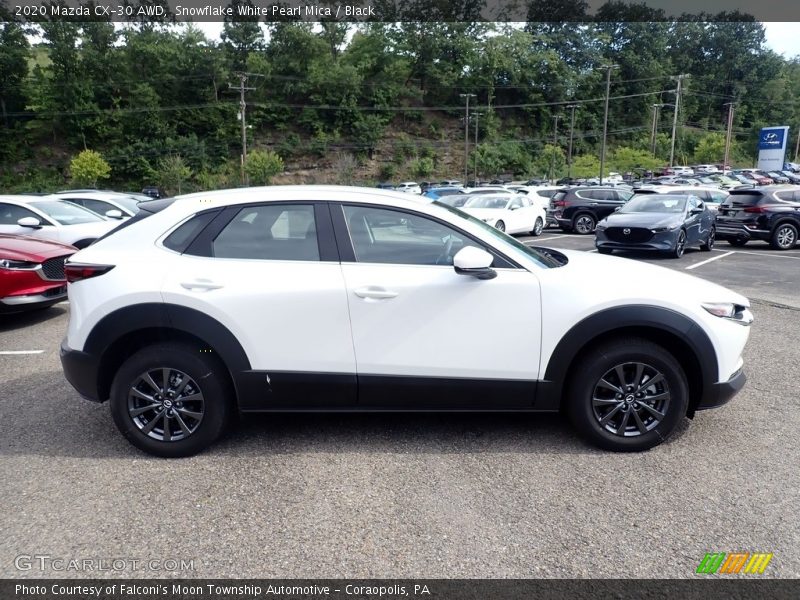 Snowflake White Pearl Mica / Black 2020 Mazda CX-30 AWD