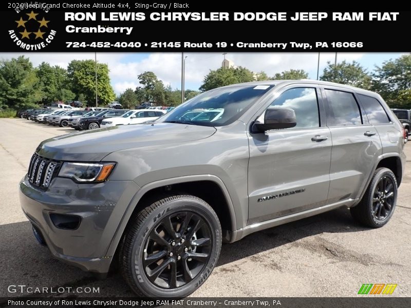 Sting-Gray / Black 2020 Jeep Grand Cherokee Altitude 4x4