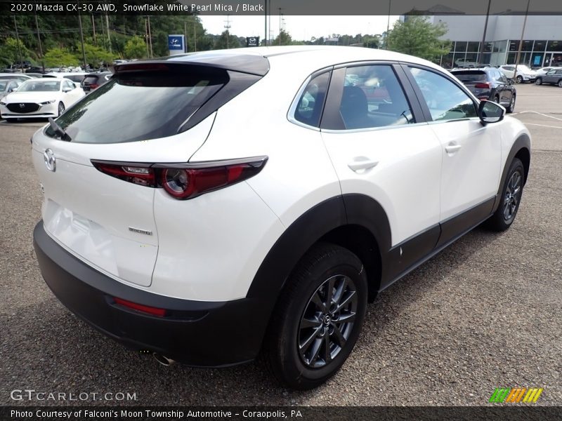 Snowflake White Pearl Mica / Black 2020 Mazda CX-30 AWD