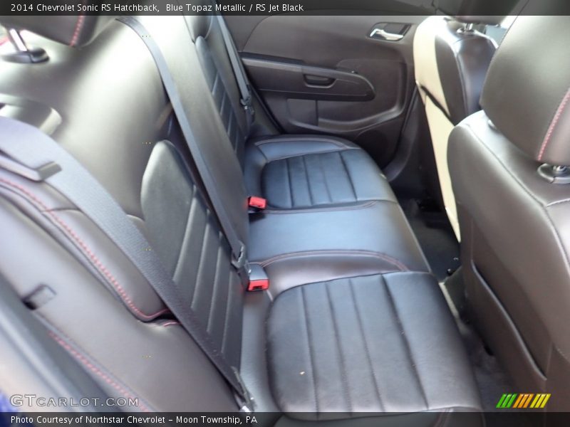 Rear Seat of 2014 Sonic RS Hatchback