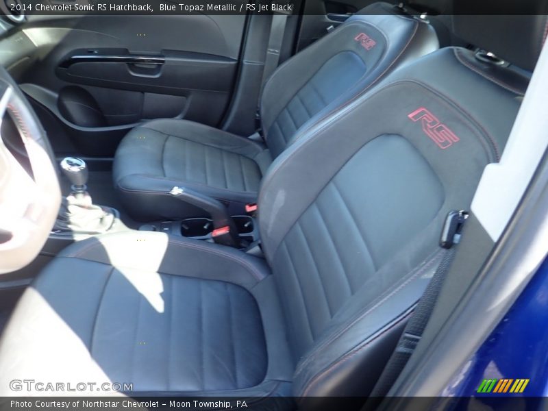 Front Seat of 2014 Sonic RS Hatchback