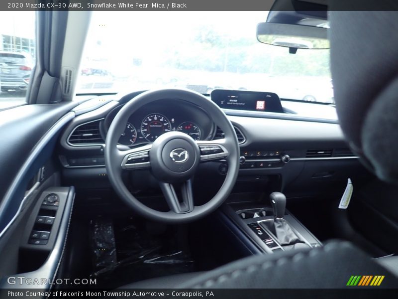 Snowflake White Pearl Mica / Black 2020 Mazda CX-30 AWD