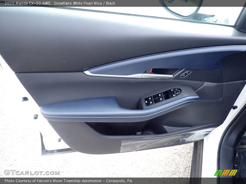 Snowflake White Pearl Mica / Black 2020 Mazda CX-30 AWD