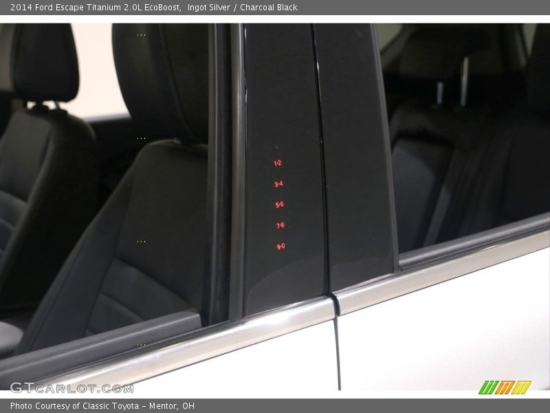 Ingot Silver / Charcoal Black 2014 Ford Escape Titanium 2.0L EcoBoost