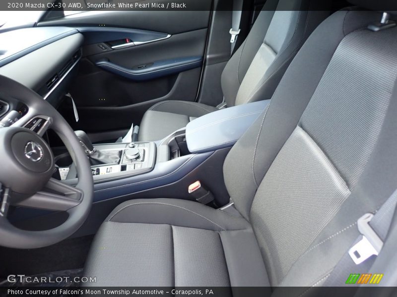 Snowflake White Pearl Mica / Black 2020 Mazda CX-30 AWD