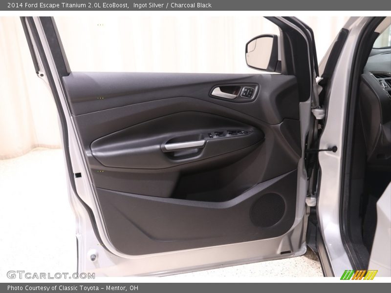 Ingot Silver / Charcoal Black 2014 Ford Escape Titanium 2.0L EcoBoost