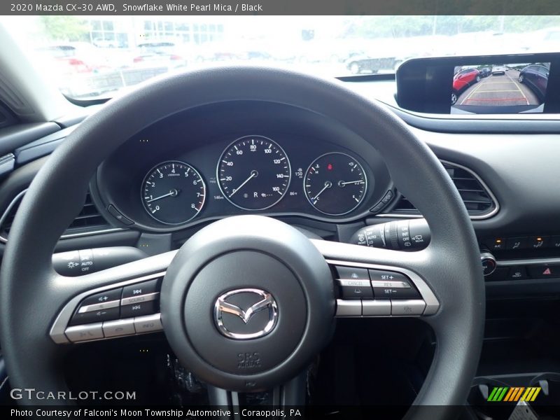 Snowflake White Pearl Mica / Black 2020 Mazda CX-30 AWD
