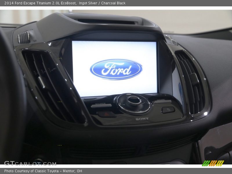 Ingot Silver / Charcoal Black 2014 Ford Escape Titanium 2.0L EcoBoost