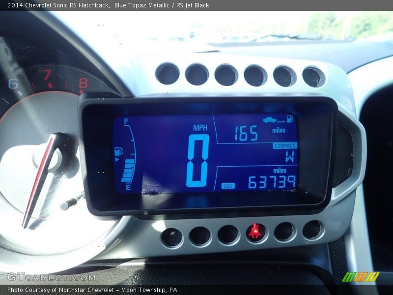 Controls of 2014 Sonic RS Hatchback