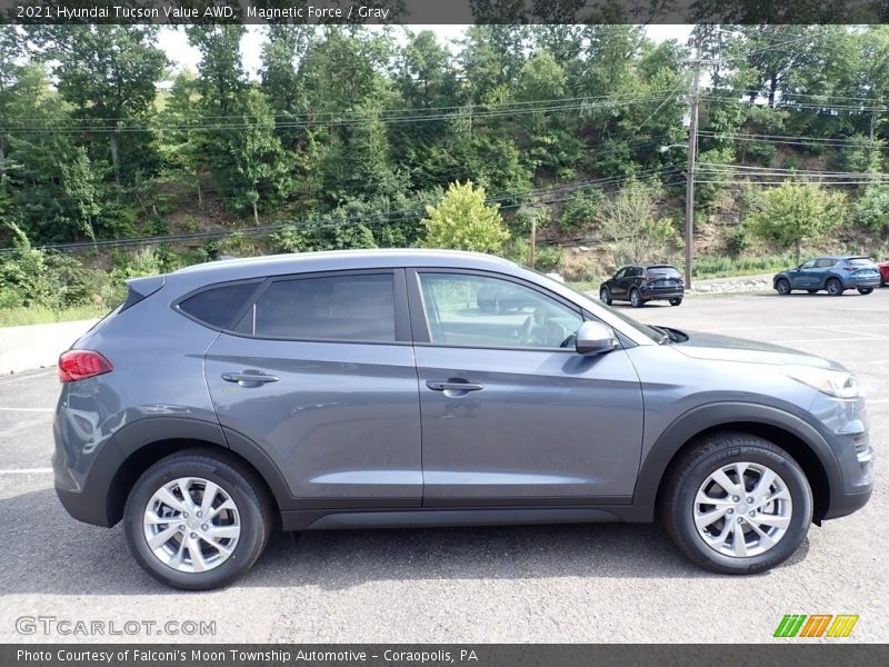 Magnetic Force / Gray 2021 Hyundai Tucson Value AWD