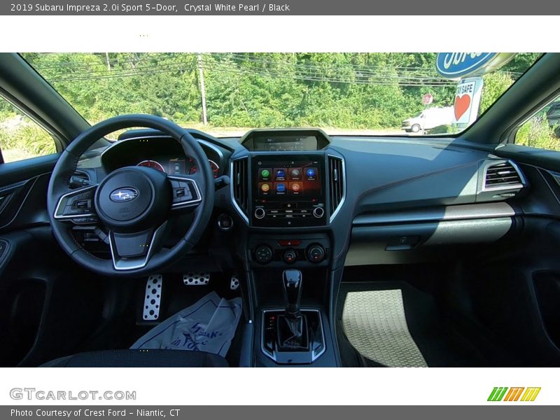 Crystal White Pearl / Black 2019 Subaru Impreza 2.0i Sport 5-Door