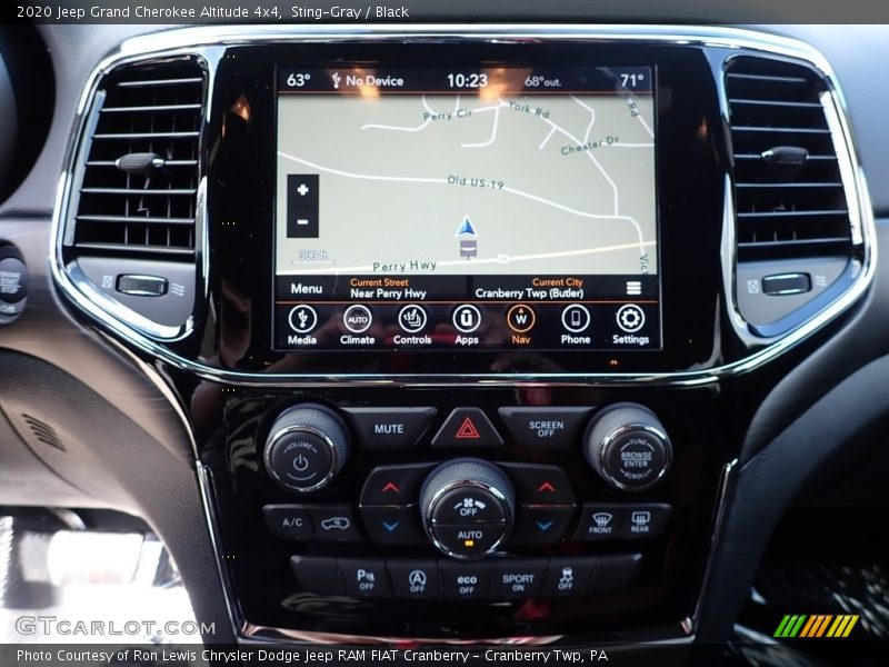 Sting-Gray / Black 2020 Jeep Grand Cherokee Altitude 4x4