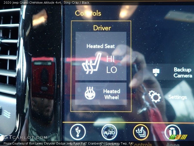 Sting-Gray / Black 2020 Jeep Grand Cherokee Altitude 4x4