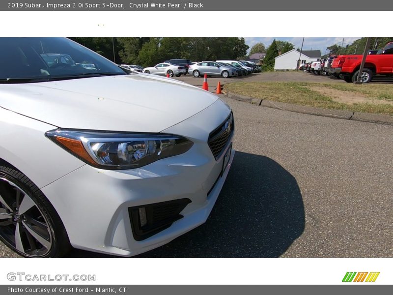 Crystal White Pearl / Black 2019 Subaru Impreza 2.0i Sport 5-Door