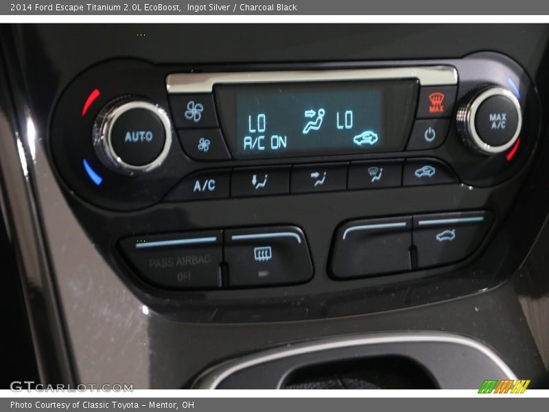 Ingot Silver / Charcoal Black 2014 Ford Escape Titanium 2.0L EcoBoost