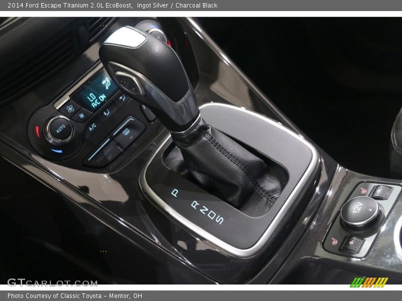 Ingot Silver / Charcoal Black 2014 Ford Escape Titanium 2.0L EcoBoost