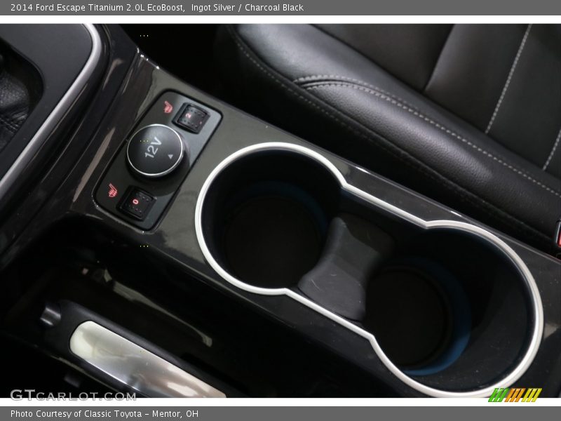 Ingot Silver / Charcoal Black 2014 Ford Escape Titanium 2.0L EcoBoost