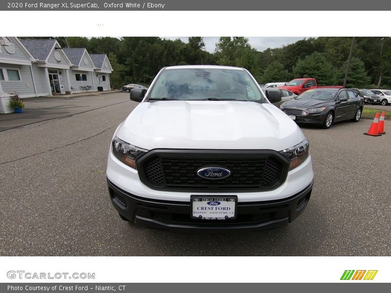 Oxford White / Ebony 2020 Ford Ranger XL SuperCab