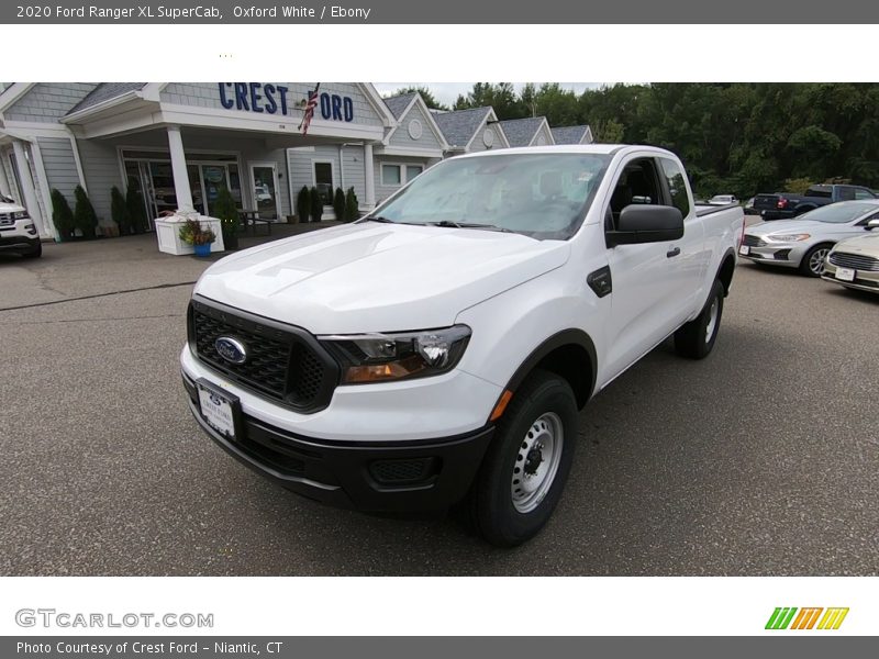 Oxford White / Ebony 2020 Ford Ranger XL SuperCab