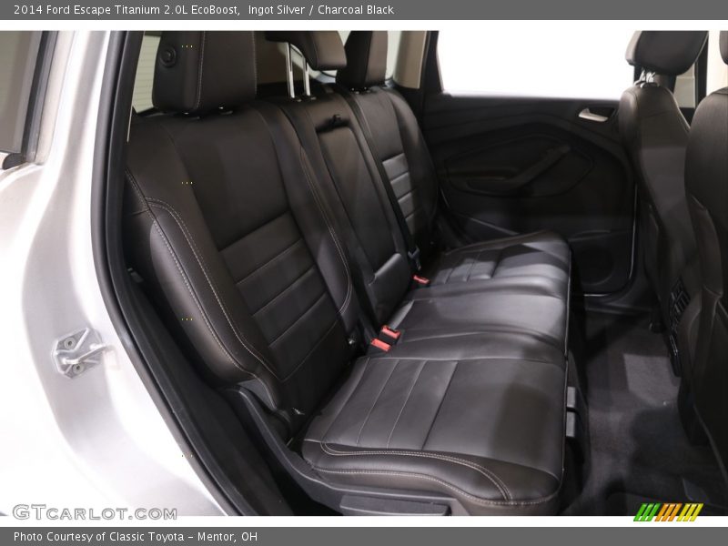 Ingot Silver / Charcoal Black 2014 Ford Escape Titanium 2.0L EcoBoost