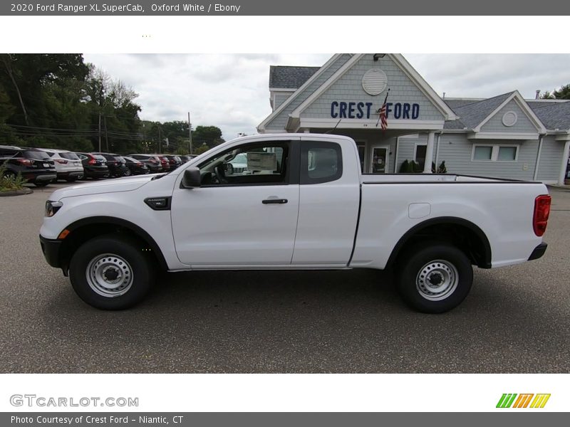Oxford White / Ebony 2020 Ford Ranger XL SuperCab
