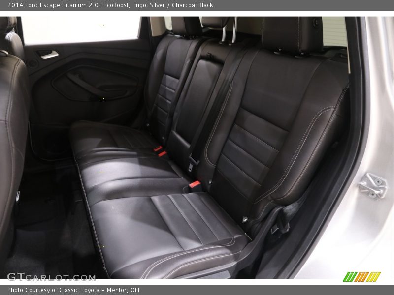 Ingot Silver / Charcoal Black 2014 Ford Escape Titanium 2.0L EcoBoost