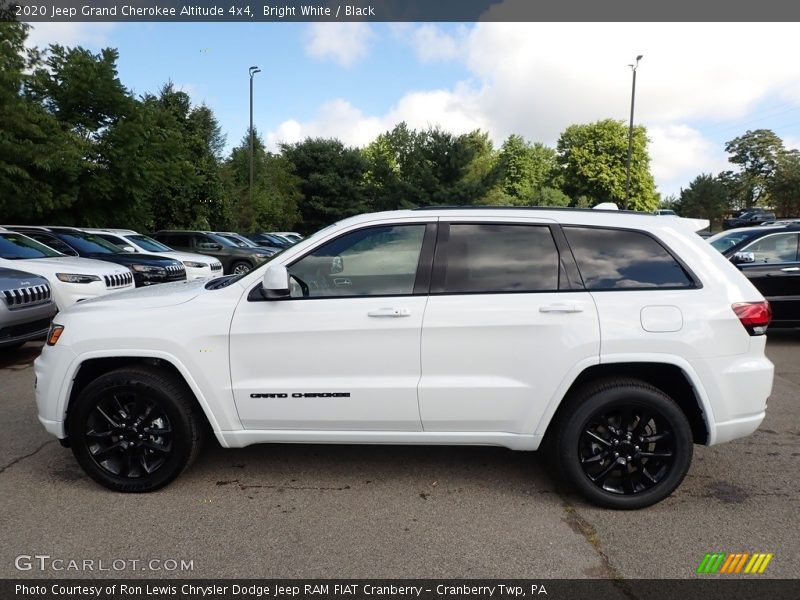 Bright White / Black 2020 Jeep Grand Cherokee Altitude 4x4