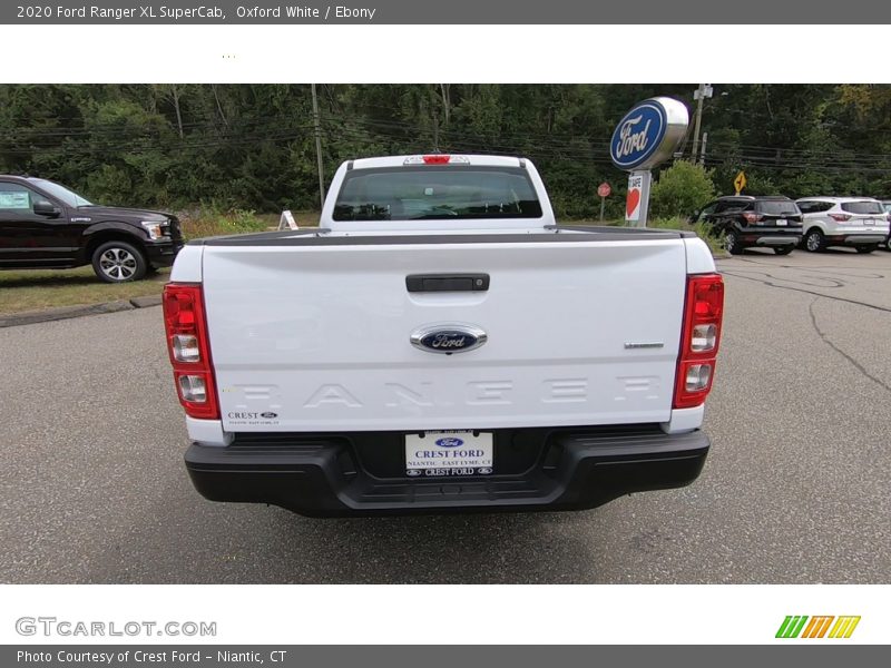 Oxford White / Ebony 2020 Ford Ranger XL SuperCab