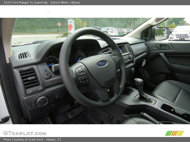 Oxford White / Ebony 2020 Ford Ranger XL SuperCab