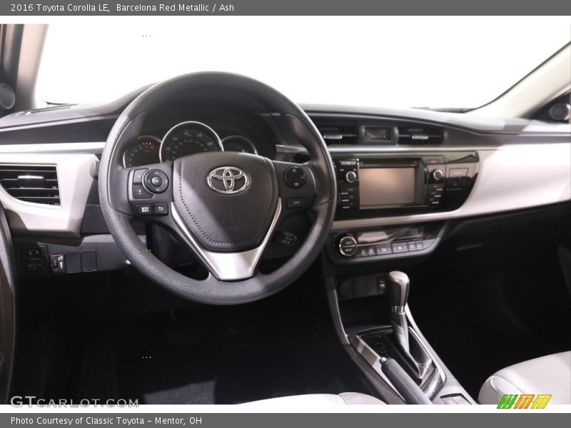 Barcelona Red Metallic / Ash 2016 Toyota Corolla LE